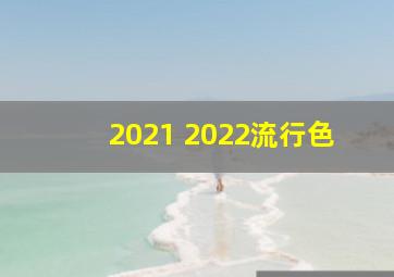 2021 2022流行色